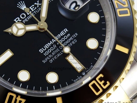 GMF EDITION LN BLACK 41MM STEEL VR3235 1:1 904L 126613 BEST SS SUBMARINER YG CERAMIC 0323